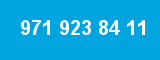 971 923 84 11 971 923 84 11